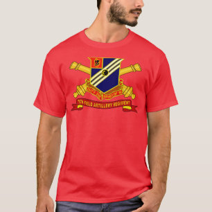 Camiseta 76.º Regimento de Artilharia em Campo DUI w Br Fri
