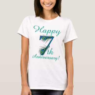 Camiseta 76 / 7 / 7 / Aniversário / número 7