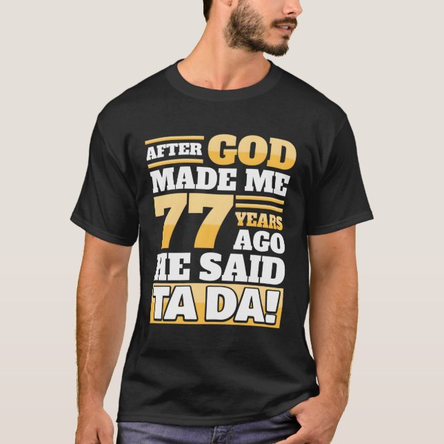 Camiseta 77º 77 Anos (Frente)