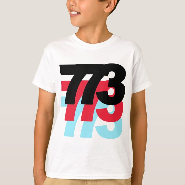 Camiseta 773 Código de área (Frente)