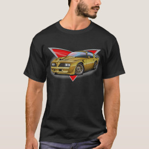 Camiseta 77-78 Firebird Dourado