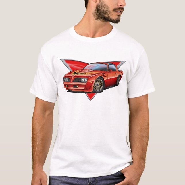 Camiseta 77-78 Firebird vermelho Ta (Frente)