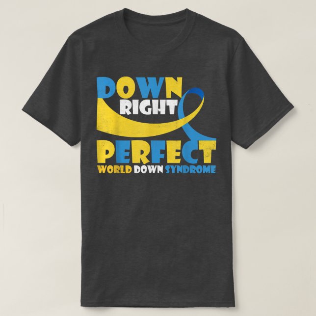 Camiseta 780 Perfeito com a Síndrome de Down (Frente do Design)
