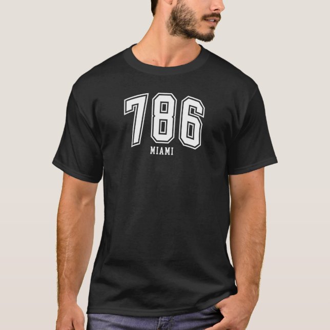 Camiseta 786 Mami FL Arrancada Athletic 2 (Frente)