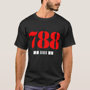 Camiseta 788 bares - HissTank.Com