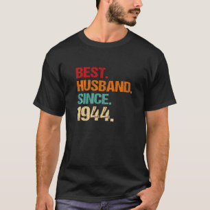 Camiseta 78. º aniversário de casamento Melhor marido desde