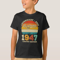 78 anos de idade no domingo de 1947, 78º presente