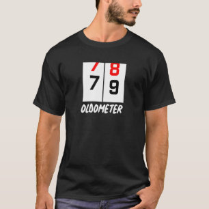 Camiseta 79º aniversário 78 79 Festa de aniversário Oldomet