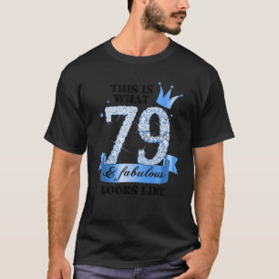 Camiseta 79 e fabuloso I Blue White Party Group Candid Phot