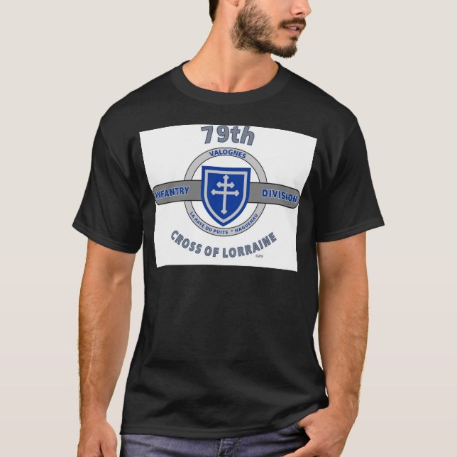 Camiseta 79.o DIVISÃO de INFANTARIA "CRUZ De LORENA " (Frente)