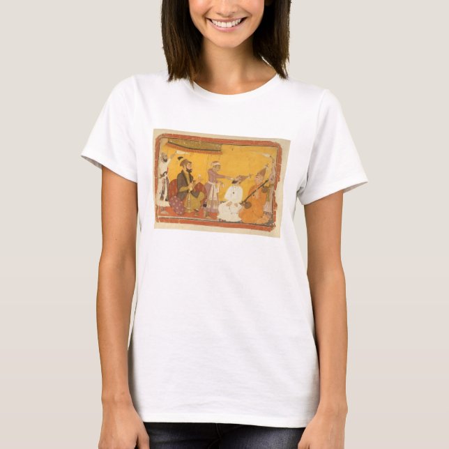 Camiseta ]7.110/359 Gosain Narayan toma veneno nas presas (Frente)