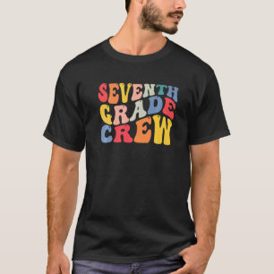 Camiseta 7 7º professor de turma de volta à escola
