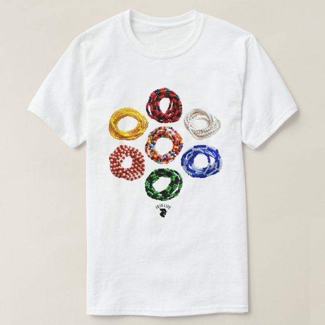 Camiseta 7 Afrikan Powers ILEKE Tee (Frente do Design)