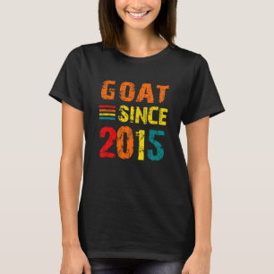 Camiseta 7 Aniversário Com 7 Anos De Idade Desde 2015