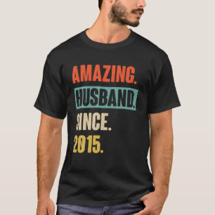 Camiseta 7 Aniversário de Casamento Deu-Lhe Presente - Mari