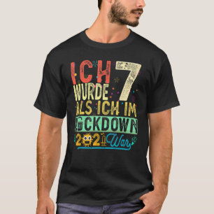 Camiseta 7 Aniversário, Eu Tinha 7 Als... Im, Guerra De Blo
