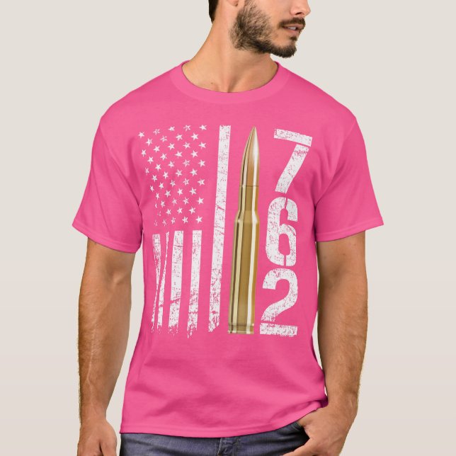 Camiseta 7 Balão De 2 Armas De Ammo De 7 Caliber Ak47 De 62 (Frente)