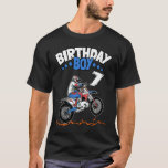 Camiseta 7 Birthday Boy Dirt Bike Kids 7 Anos Meninos M<br><div class="desc">Garoto De Aniversário De 7,  Crianças De Bicicletas De Camisa De 7 Anos,  Meninos De Motocross.</div>