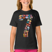 7 Birthday Ocean Sea Animal Tema 7 Anos
