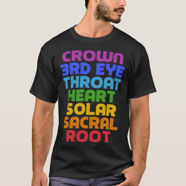 Camiseta 7 Chakras   Saying Cool Yoga Quote (Frente)