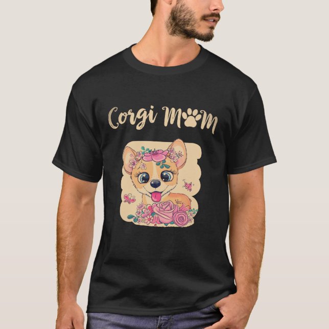Camiseta 7 Corgi Mãe Corgi (Frente)