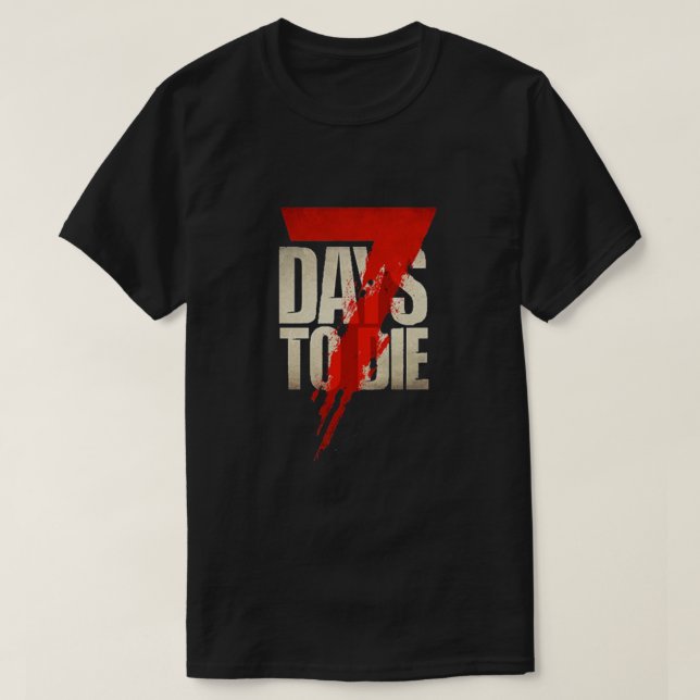 Camiseta 7 days to die Classic (Frente do Design)