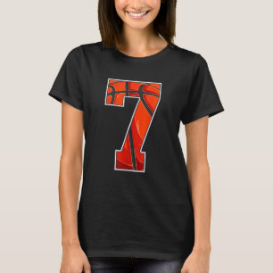 Camiseta 7 de Aniversário de 2016 Relâmpago de 7 Anos