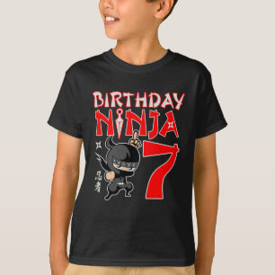 Camiseta 7 De Aniversário Engraçado Presentes De 7 Anos P