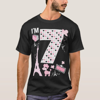 Camiseta 7 de Paraíba Paris Matança de 7 Anos