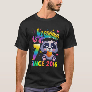 Camiseta 7 Desde 2016 Panda 7Th