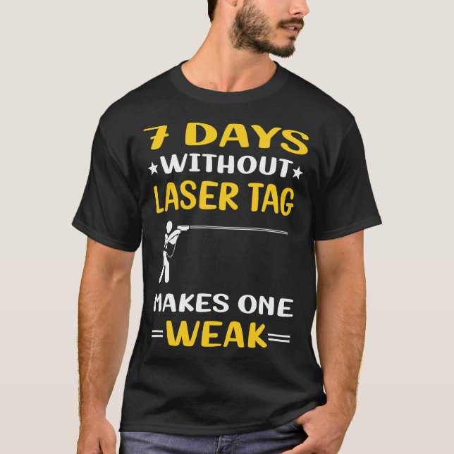 Camiseta 7 dias sem a etiqueta laser (Frente)