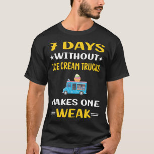Camiseta 7 Dias Sem Caminhões Sorvetes