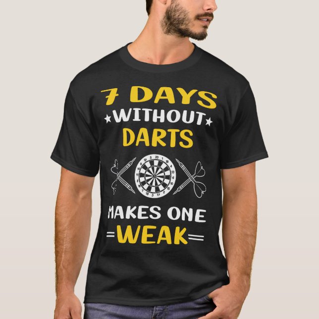 Camiseta 7 dias sem dardos (Frente)