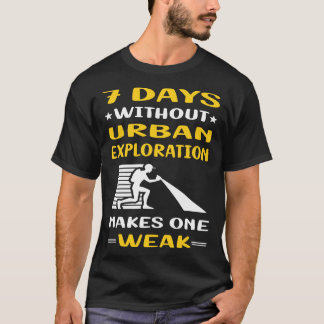 Camiseta 7 dias sem exploração urbana