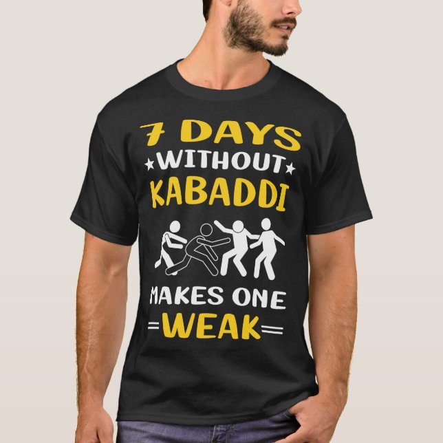 Camiseta 7 Dias Sem Kabadi Kabadi (Frente)