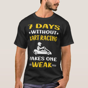 Camiseta 7 Dias Sem Kart Racing Karts