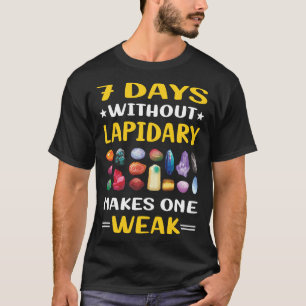 Camiseta 7 Dias Sem Lapidarista Lapidária
