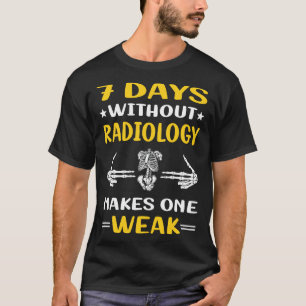 Camiseta 7 Dias Sem Radiologia