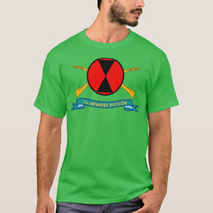 Camiseta 7 Divisão de Infantaria SSI w Br Friso X