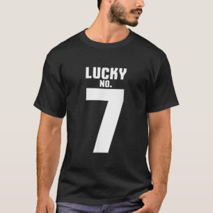 Camiseta 7 É A Minha Sorte Número Sete De Esportes