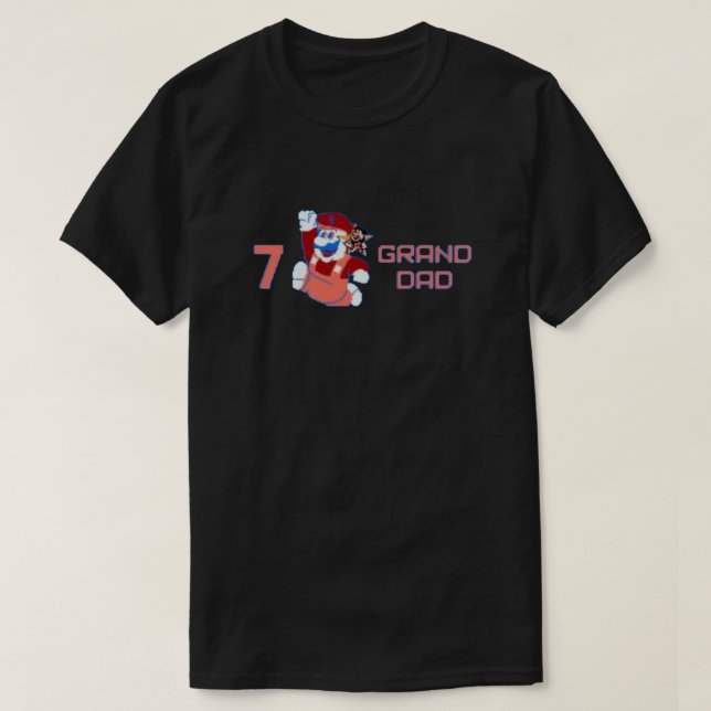 Camiseta 7 Grand Dad Classic (Frente do Design)