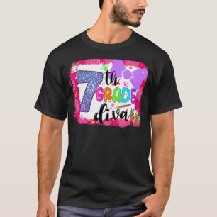 Camiseta 7 Grau Diva Primeiro Dia De Roupas Para Meninas Es