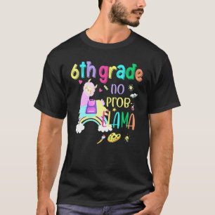 Camiseta 7 Grau Não Prob Llama Raparigas do Sétimo Grau