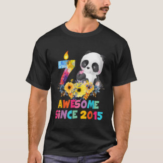 Camiseta 7 Incrível 2015 7 Panda Unicorn