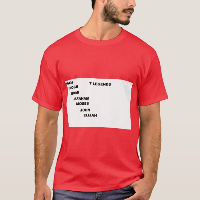 CAMISETA 7 LEGENDAS (Frente)