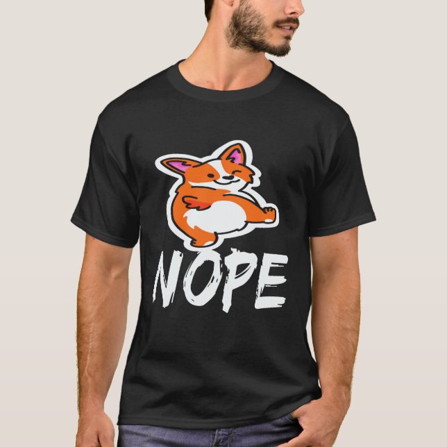 Camiseta 7 Não - Corgi (Frente)