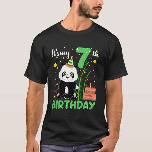 Camiseta 7 Panda 7º Panda (Frente)