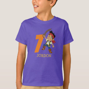 Camiseta 7 Pirata de festa de aniversário de de de de Camis