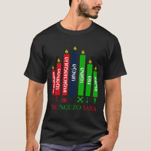 Camiseta 7 Princípios De Kwanzaa