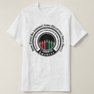 Camiseta 7 Princípios De Kwanzaa